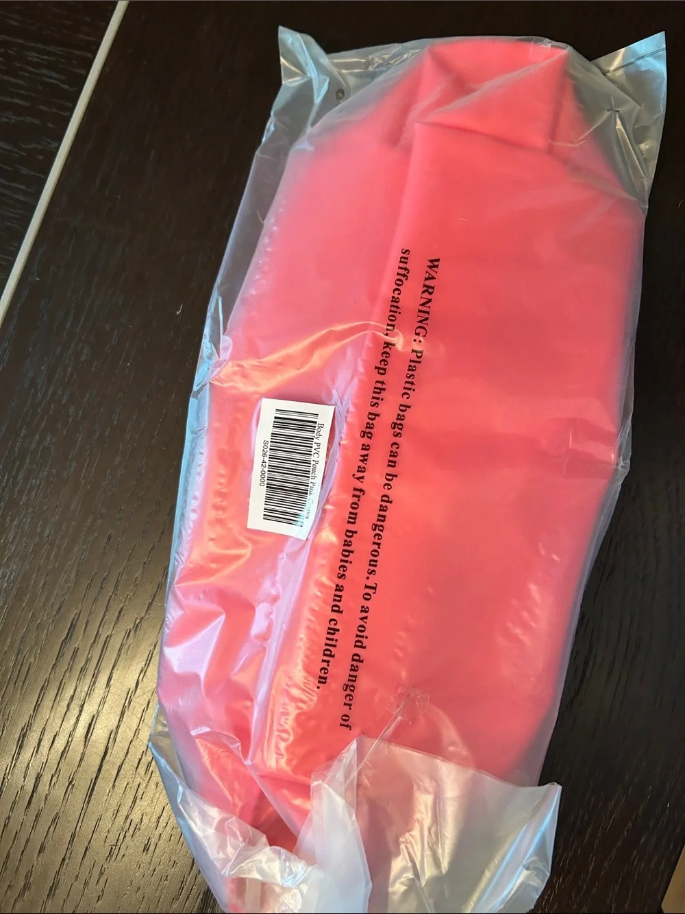 Guava Pink Makeup/Hair Bag